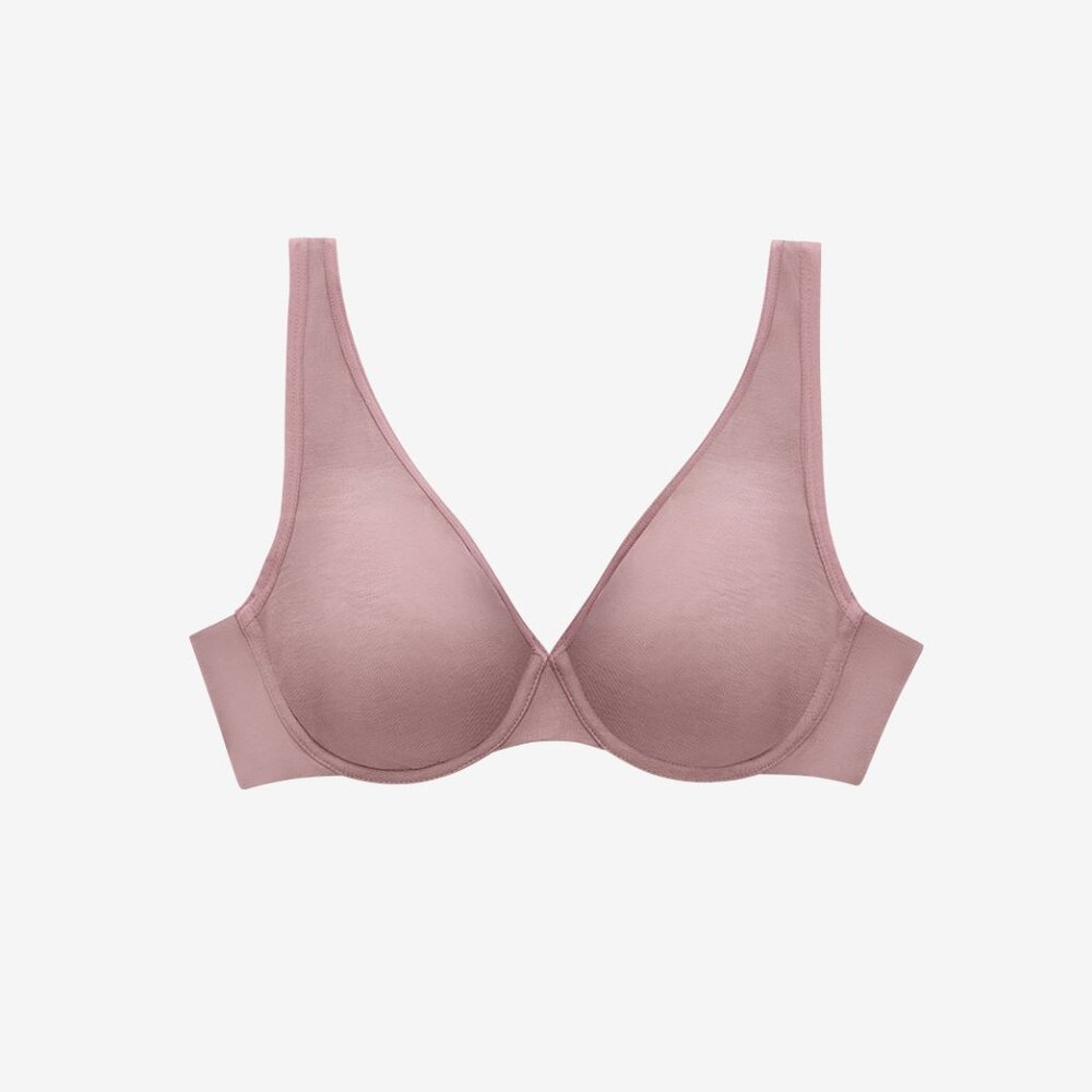 ThirdLove Organic Cloud Cotton Perfect Coverage Bra Size 42Dtwilight / 42D